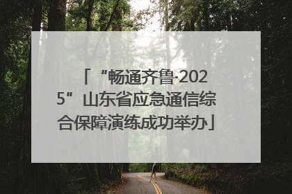 “畅通齐鲁·2025”山东省应急通信综合保障演练成功举办