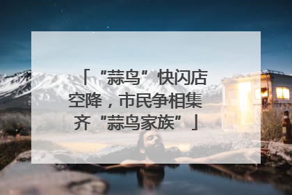 “蒜鸟”快闪店空降，市民争相集齐“蒜鸟家族”