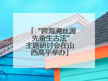 “跨海溯丝源 先蚕生古泫”主题研讨会在山西高平举办