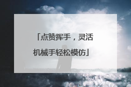 点赞挥手，灵活机械手轻松模仿