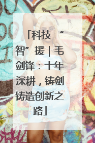 科技 “智”援｜毛剑锋：十年深耕，铸剑铸造创新之路