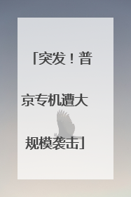 突发！普京专机遭大规模袭击