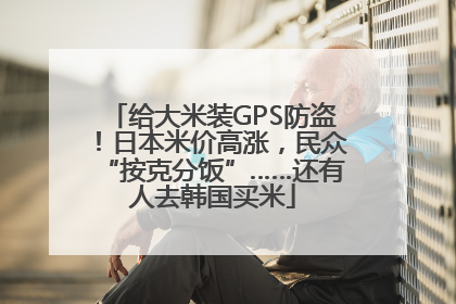 给大米装GPS防盗！日本米价高涨，民众“按克分饭”……还有人去韩国买米