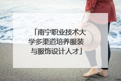 南宁职业技术大学多渠道培养服装与服饰设计人才