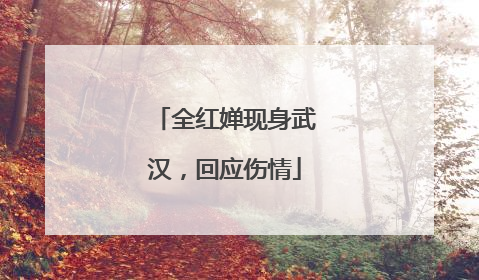 全红婵现身武汉，回应伤情