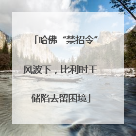哈佛“禁招令”风波下，比利时王储陷去留困境