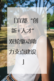 宜都“创新+人才”双轮驱动助力支点建设