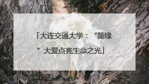 大连交通大学：“髓缘”大爱点亮生命之光
