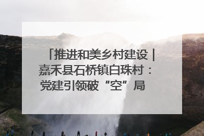 推进和美乡村建设｜嘉禾县石桥镇白珠村：党建引领破“空”局 乡贤聚力绘就新图景