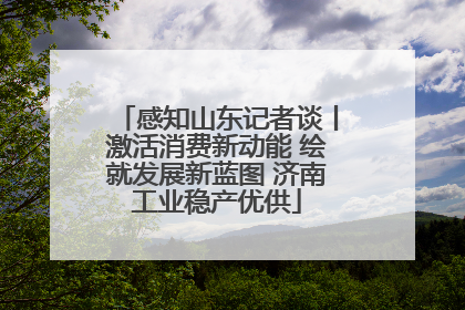 感知山东记者谈丨激活消费新动能 绘就发展新蓝图 济南工业稳产优供