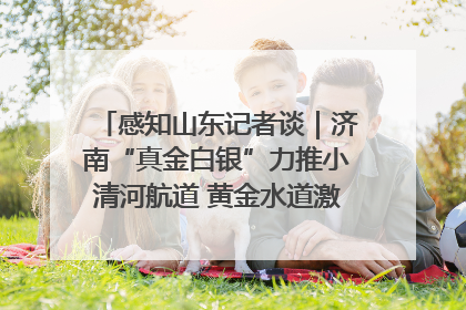 感知山东记者谈｜济南“真金白银”力推小清河航道 黄金水道激活区域经济新动能