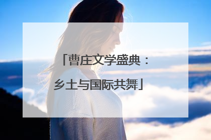曹庄文学盛典：乡土与国际共舞