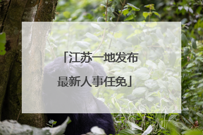 江苏一地发布最新人事任免