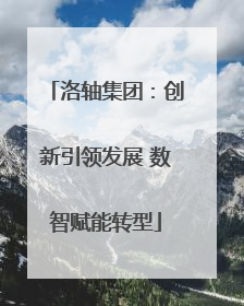 洛轴集团：创新引领发展 数智赋能转型