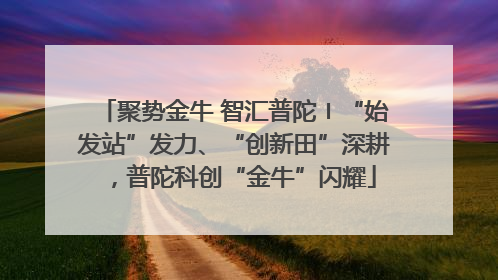 聚势金牛 智汇普陀〡“始发站”发力、“创新田”深耕，普陀科创“金牛”闪耀