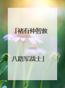 褚有仲智救八路军战士