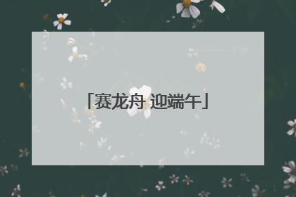 赛龙舟 迎端午