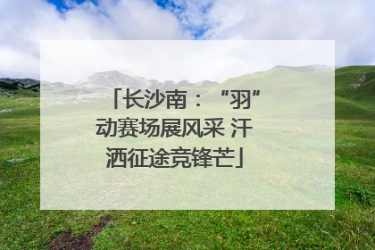 长沙南：“羽”动赛场展风采 汗洒征途竞锋芒