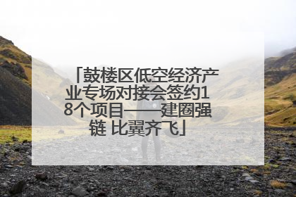 鼓楼区低空经济产业专场对接会签约18个项目——建圈强链 比翼齐飞