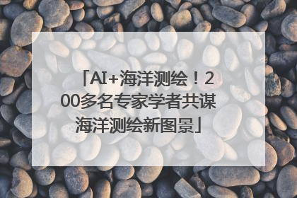AI+海洋测绘！200多名专家学者共谋海洋测绘新图景