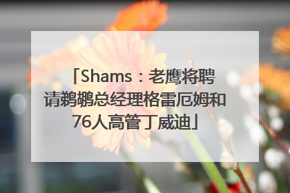 Shams：老鹰将聘请鹈鹕总经理格雷厄姆和76人高管丁威迪